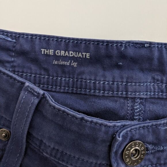 Adriano Goldschmied Men's The Graduate Tailored Leg Pants Blue Size 29 - Picture 7 of 11